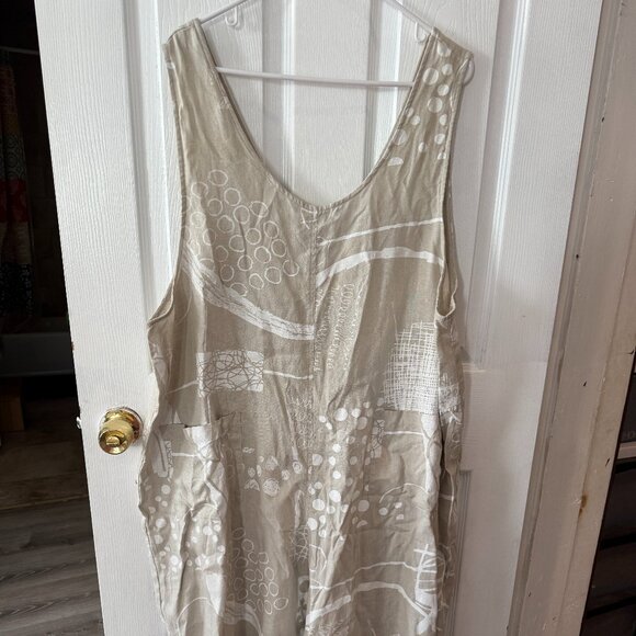 Linen Romper - Picture 1 of 5